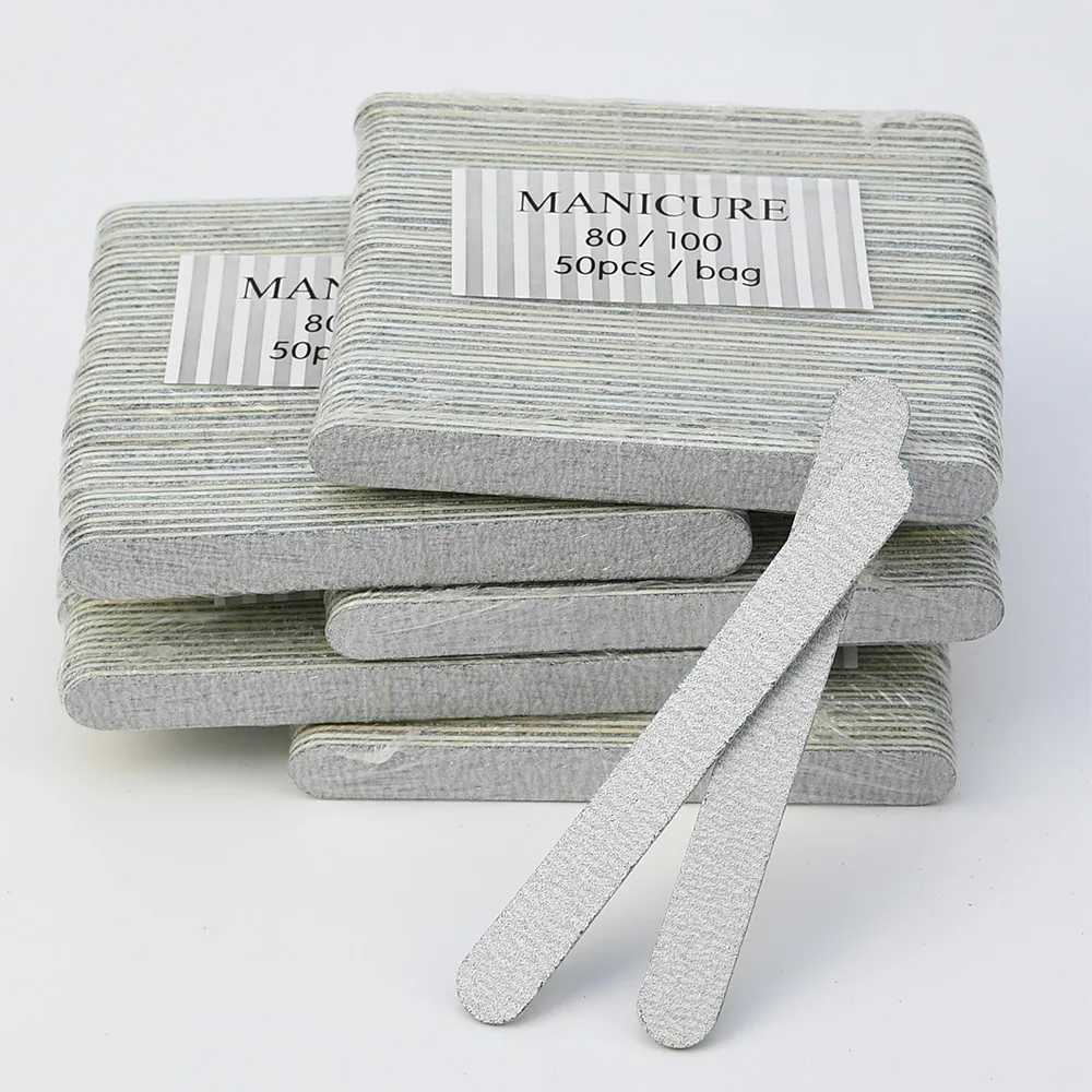 

5000Pcs/Case Disposable Nail File 80/100 Grit for Manicure US 3-7 Day to You Door