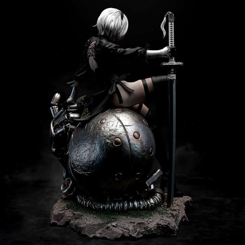 55mm 80mm 110mm Female Swordsman Resin Soldier 3D Printed DIY Coloring Self-assembly Figurines Miniature Decoration Craft