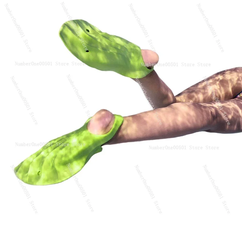 

Training Swim Fins Short Blades for Adults Beginners Snorkeling Freediving Swimming Gear