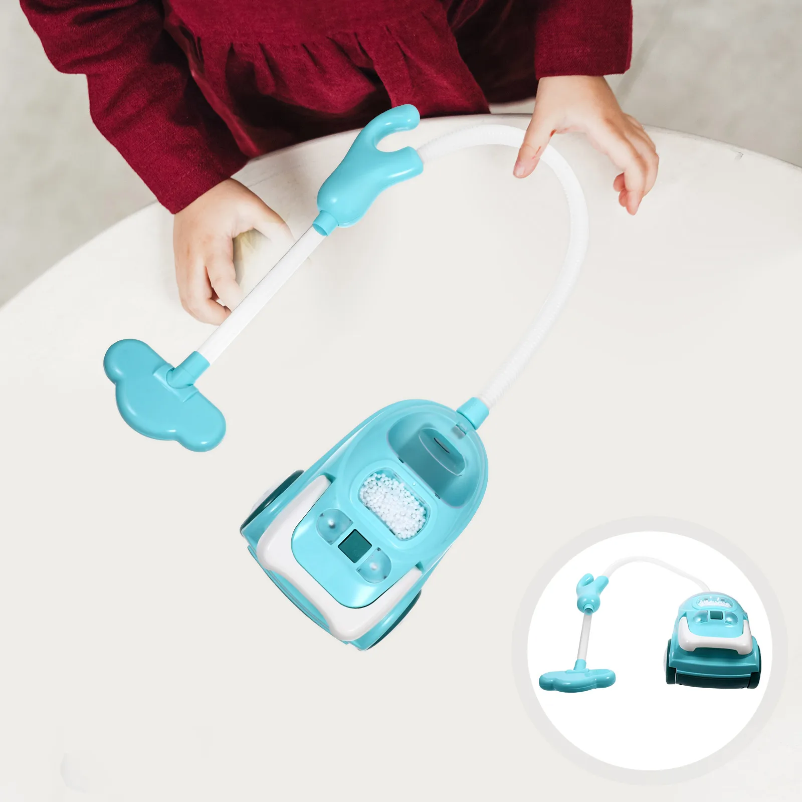 

1pc Simulated Dust Catcher Creative Cleaner Machine Plaything For Children Educational Furniture Adorable Cleaner Play House Toy