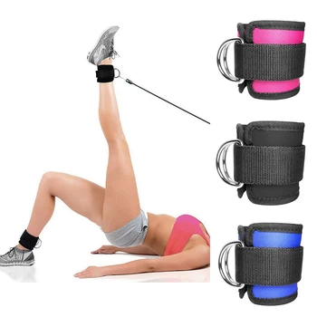1 חבילת רצועות קרסול לכושר, גלגל לאימון כוח הרגל בחדר כושר ע...