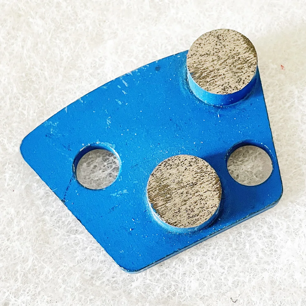 6Pcs Diamond Concrete Cured Floor Grinding Block Refurbished And Polished Metal Grinding Disc For Concrete Terrazzo Floor