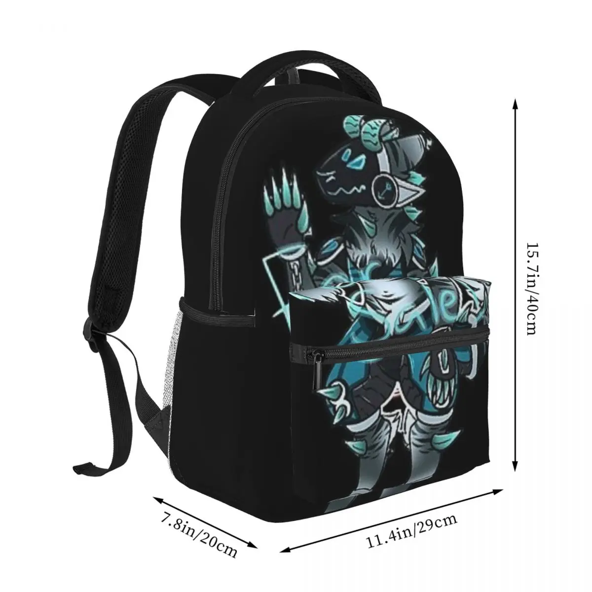 Protogen mochilas para adolescentes, mochila escolar para estudiantes, mochila de viaje, bolso de hombro