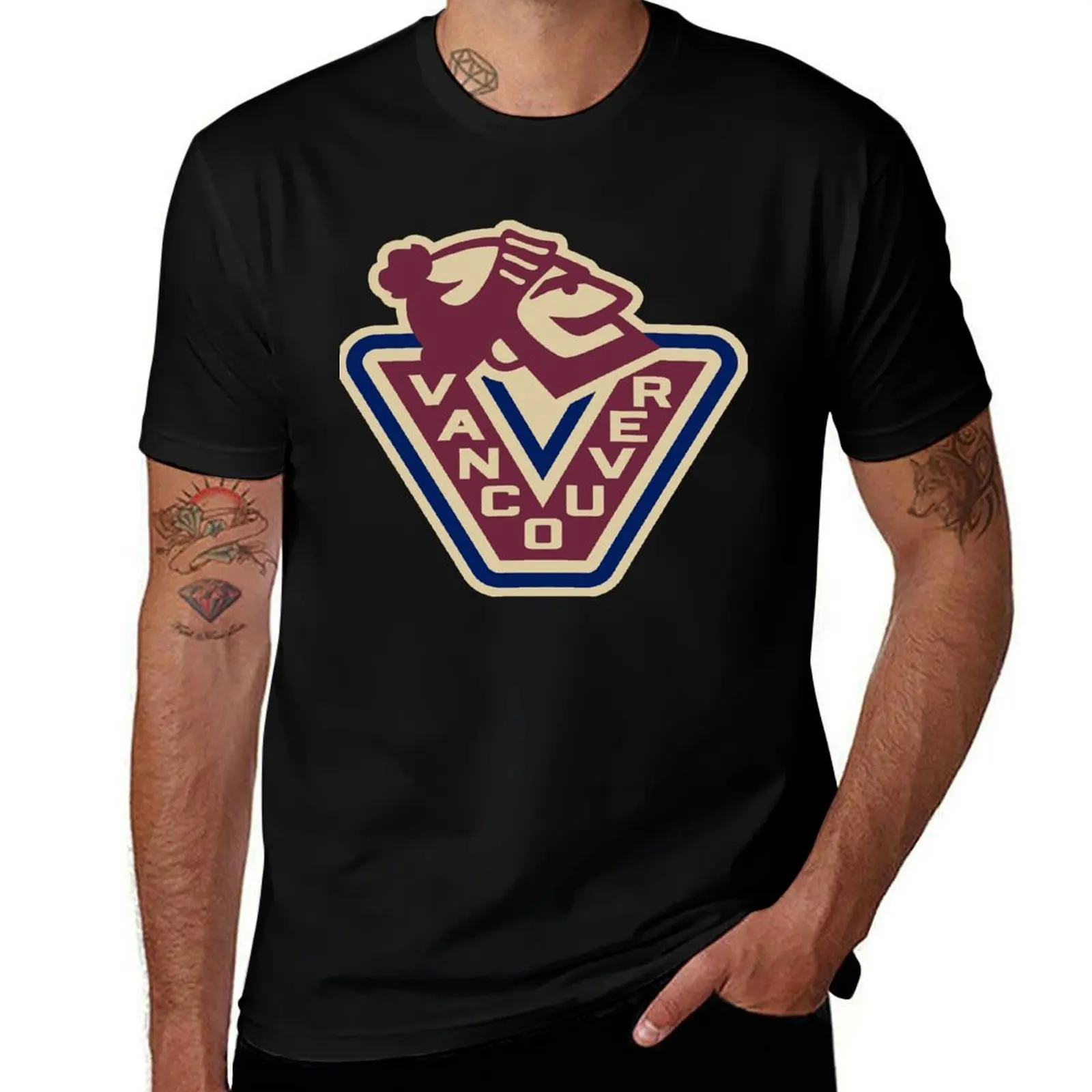 

Vancouver Millionaires Retro T-Shirt cotton tshirt 100% man t shirts high quality luxury brand