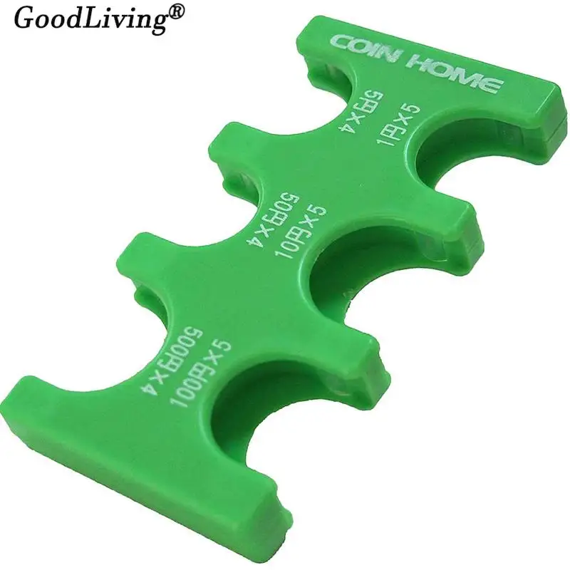 1PCS Coin Collection Purse Wallet Organizer Holder For Car Coin Changer Holder Mini Japan Coin Dispenser Plastic Storage Box