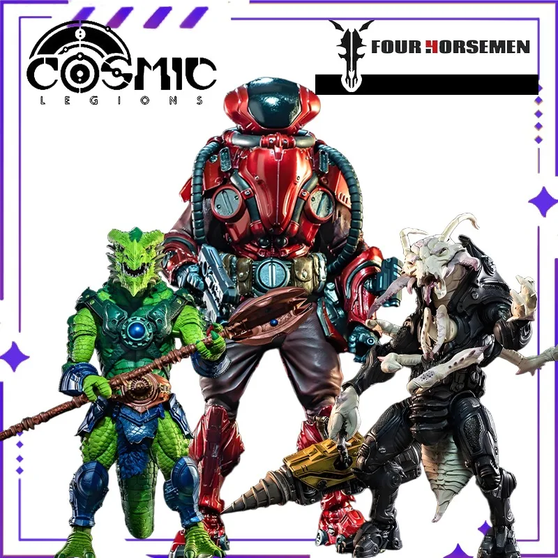 

Студии «Четыре всадника», оригинальные космические легионы серии Sikosi, динамические модели игрушек, окружающие коллекционные предметы, подарки для мальчиков