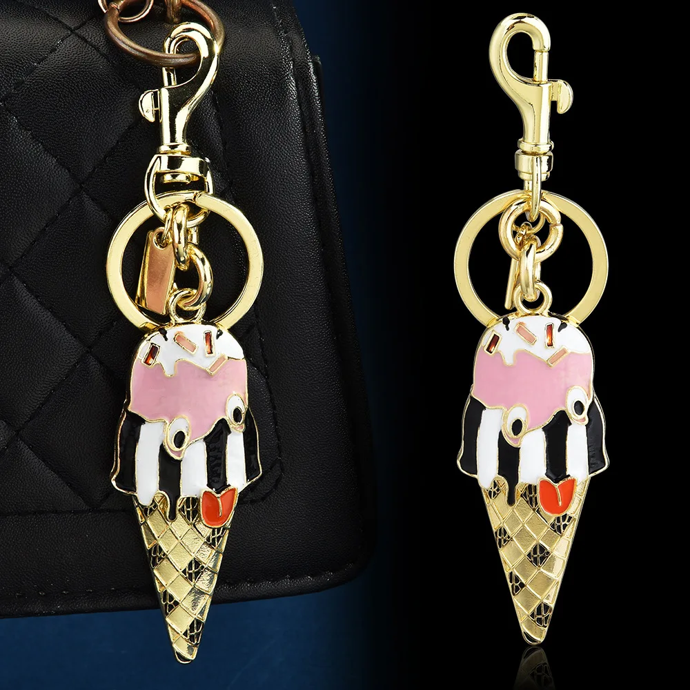 

Zinc alloy keychains, cakes, milk tea beverages, hamburgers, French fries, ice cream pendants