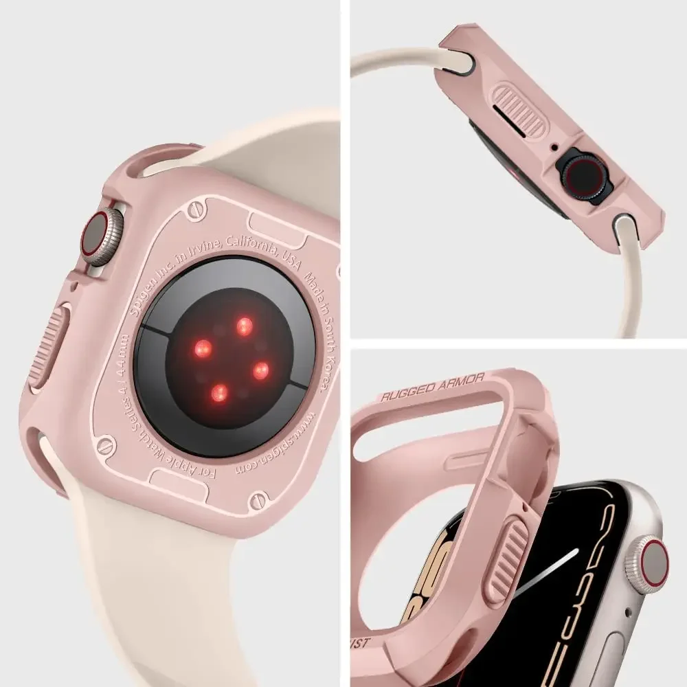 Cover per Apple Watch Case 44mm 40mm 45mm 41mm 42mm 46mm Iwatch Accessorie TPU Screen Protector Apple Watch Series 10 9 8 7 6 Se