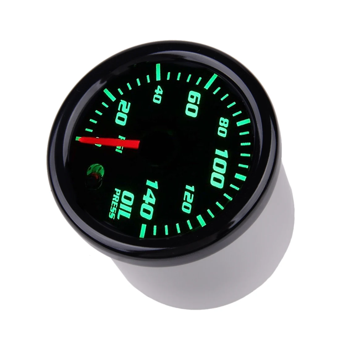 

12V 52mm 0-140PSI Oil Pressure Gauge Meter & Sensor With 7 Color Digital LED Universal