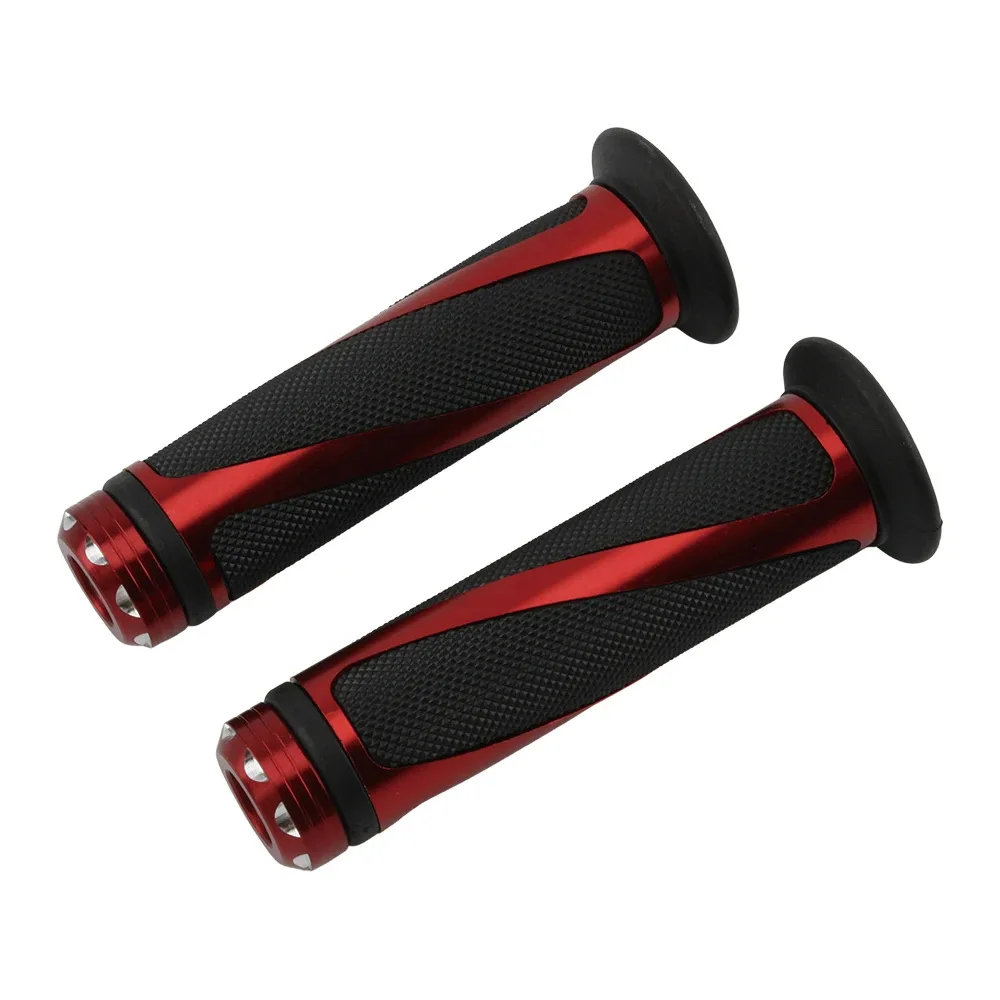 

Universal 7/8" rubber gel handlebar hand grips bar end handle bars for motorcycle and sports bikes