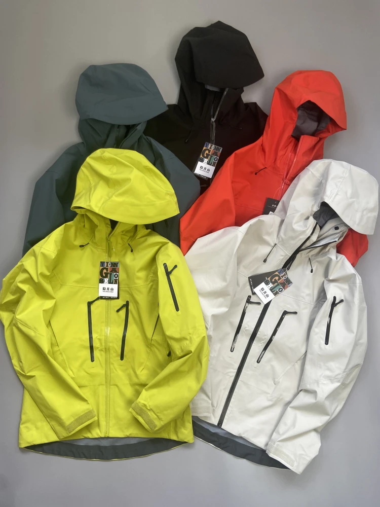 

Couple's Outdoor Hardell Tee-Proof Jaet Windproof Waterproof Tear-Resistant Skiing Climbing Jaet Trendy Youth Sle