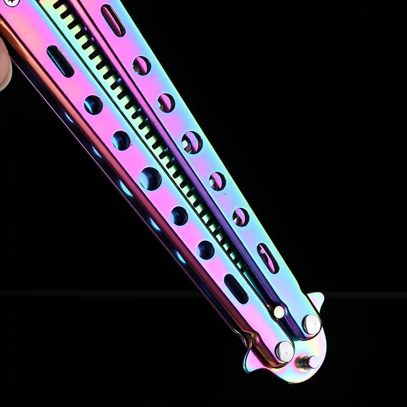 Butterfly comb CSGO comb novice practice comb maintenance free folding outdoor portable