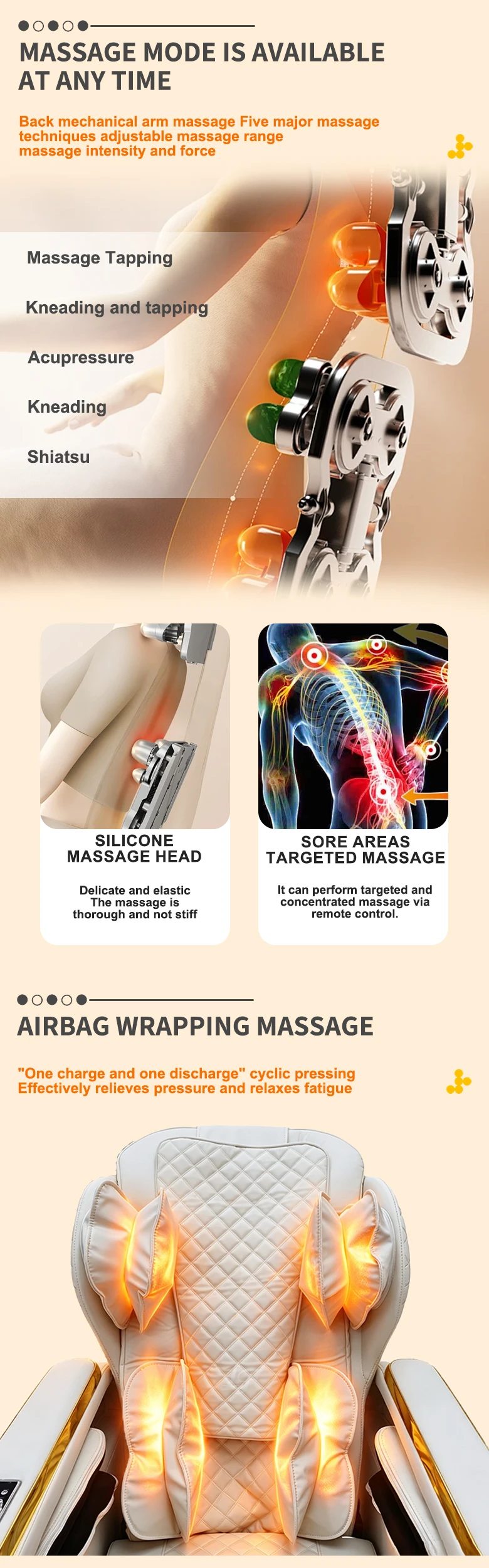 Pediküre-Stuhl mit Verstellbarem Winkel, Massage, Ambientebeleuchtung, Fuß-Spa, Salon-Schönheitsausrüstung – Detail 3