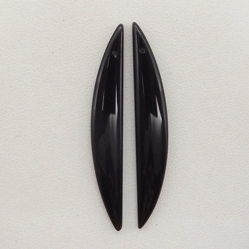 Natural Obsidian Earring  Design Drill Accessory Fashion Woman Beads Semi-precious Stones Jewelry