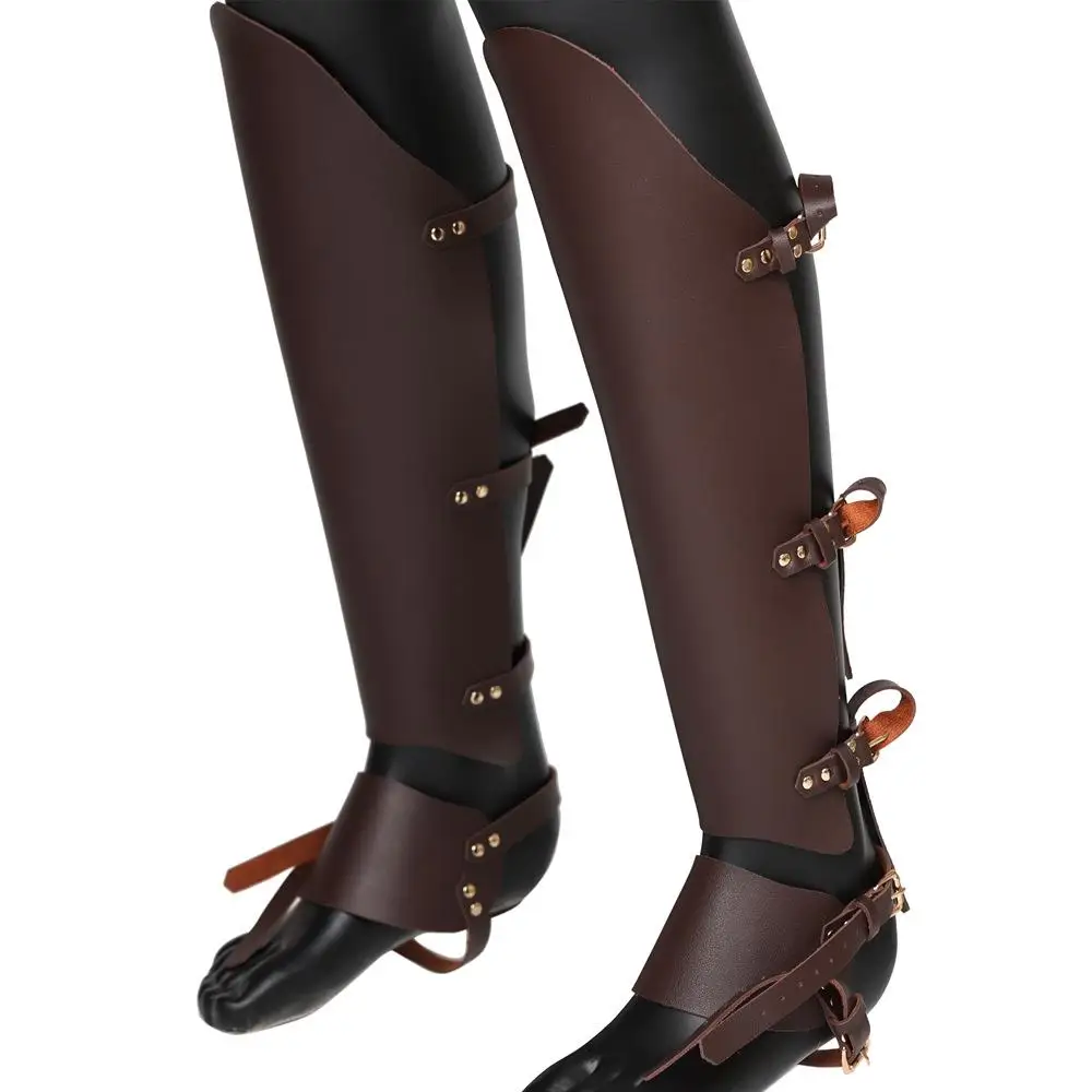 Medieval viking guerreiro leggings boot cobre oe capa de tornozelo retro sle roupas étnicas femininas traje de palco