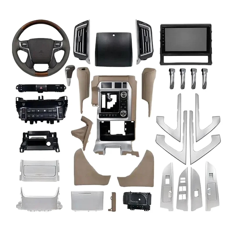 

Tunning Interior Inner Parts for Land Cruiser 2010 2014 To 2020 New Model LC200 Upgrade Bodykit