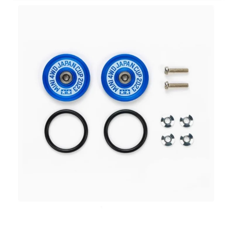 

Authentic Tamiya 4WD modified accessories engraved 2023JCUP ball bearing rubber ring guide wheel 95160