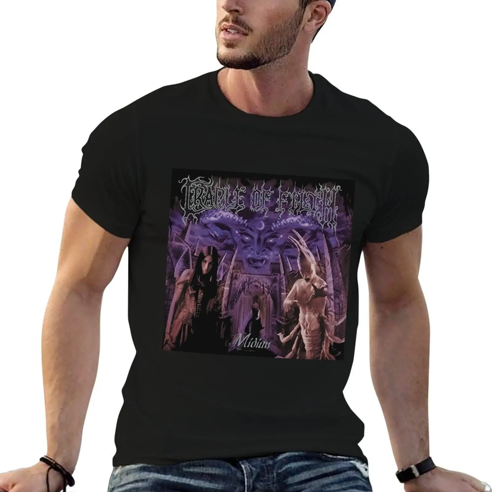 Cradle of Filth-Cradle of filth T-Shirt Casual Daily Graphic Tee