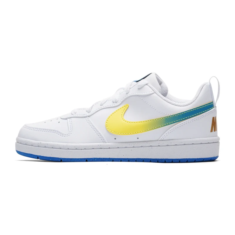 Nike Women's Shoes Court Borough (Gs) Sports Shoes, Fashionable, Lightweight, Breathable, Youth Casual Sneakers Ir3997-100