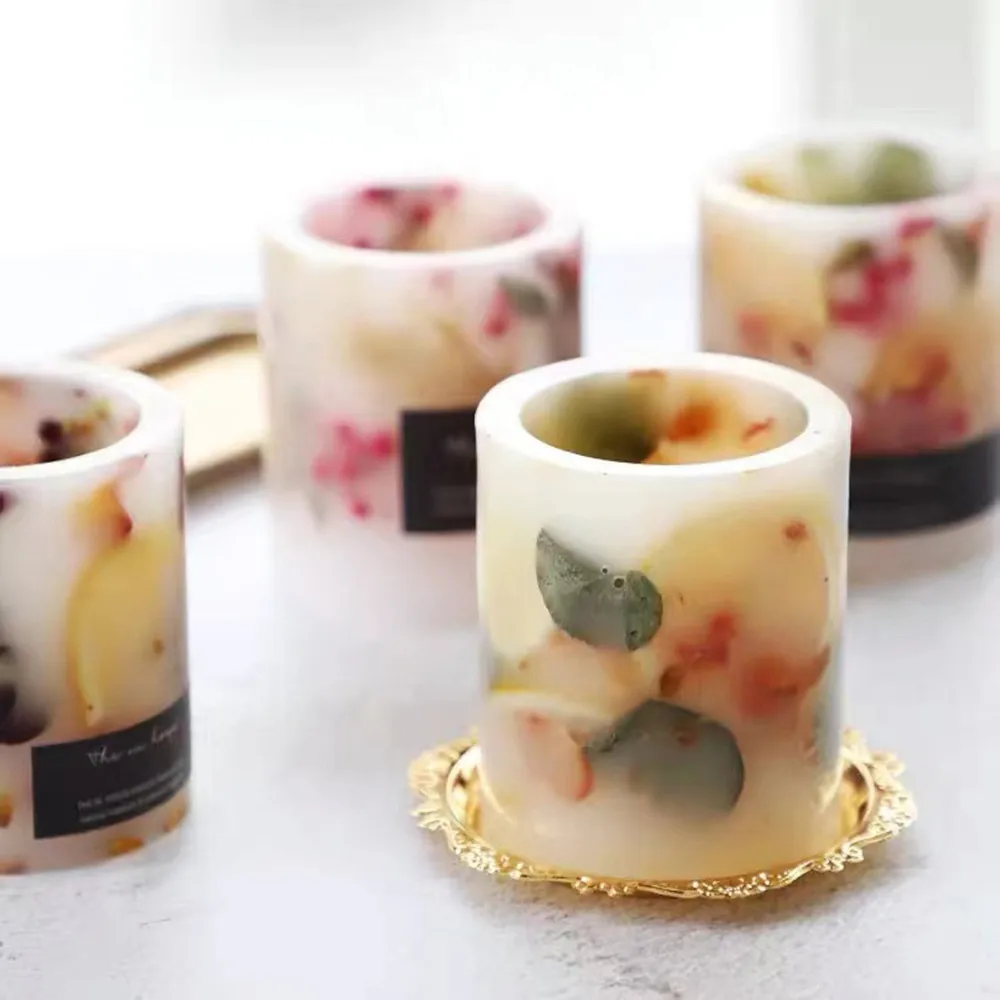 ジャー・キャンドル型シリコンカボチャ型コンクリートの味多肉植 - Candle Vessel Supplies のレビューと価格