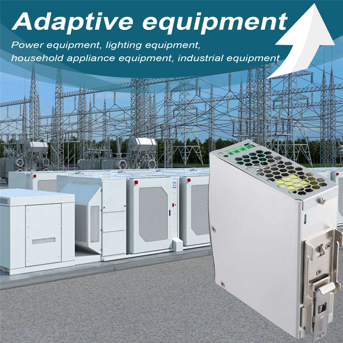 

A47ZZ EDR-150W-24V 24V 150W Din Rail Power Supply Ac-Dc Driver Voltage Regulator Power Suply 100V-240V