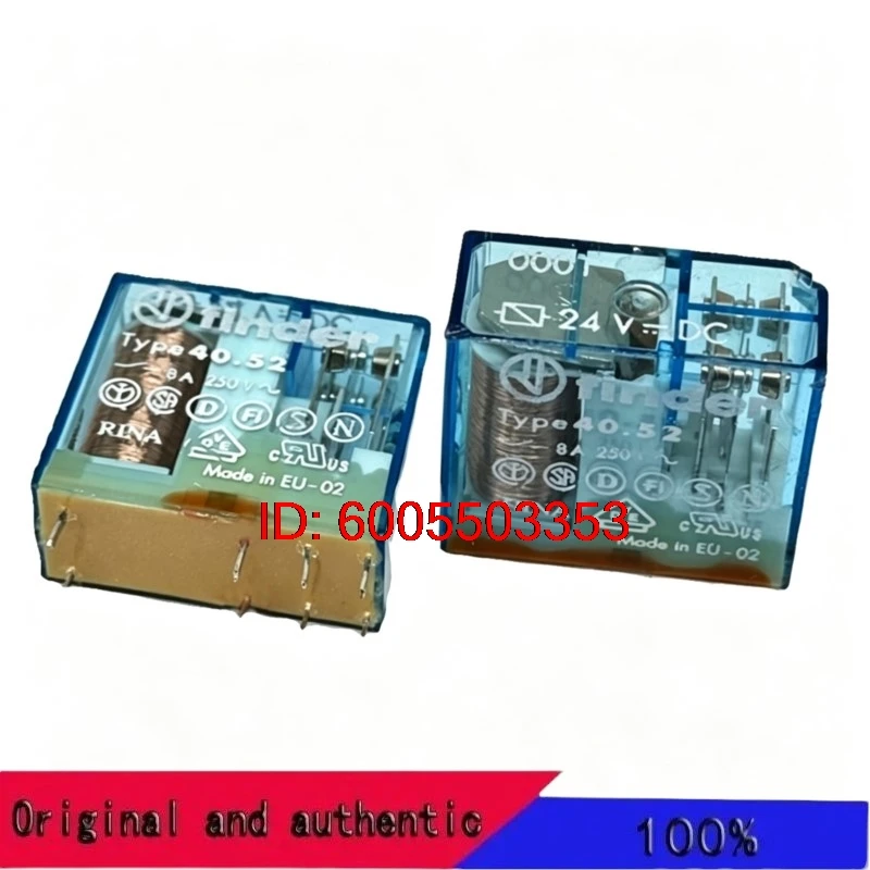Relay 40.52.9.024.0000 24VDC FINDER/ TYPE40.52 CAR RELAY IN STOCK