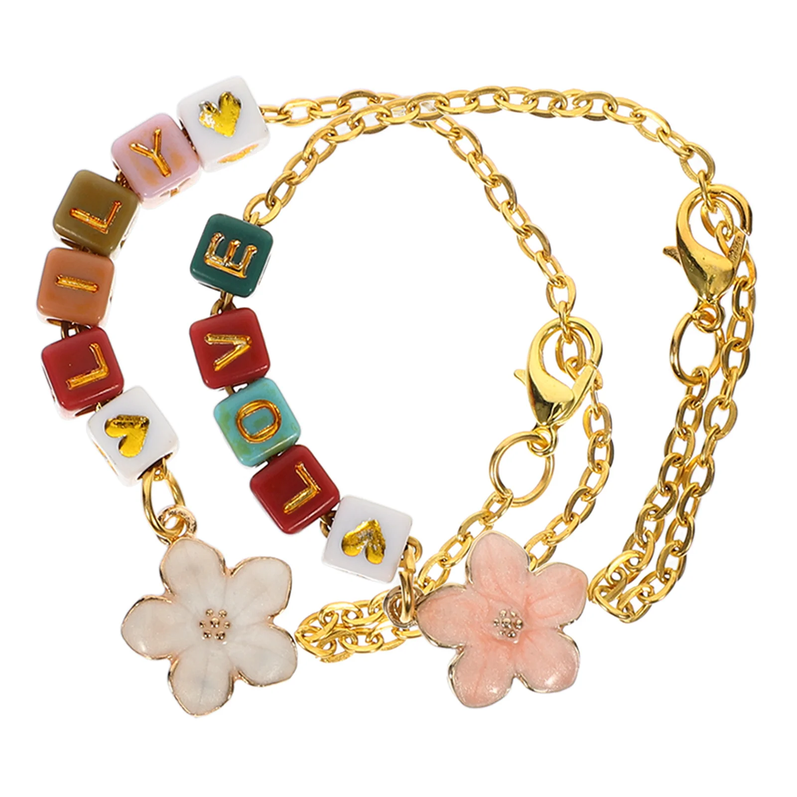 2 قطعة سحر الرسالة الزخرفية لحقيبة زجاجات الأكواب سلسلة معلقة تفاصيل رائعة ملحق أنيق سلسلة حرفية متعددة الاستخدام