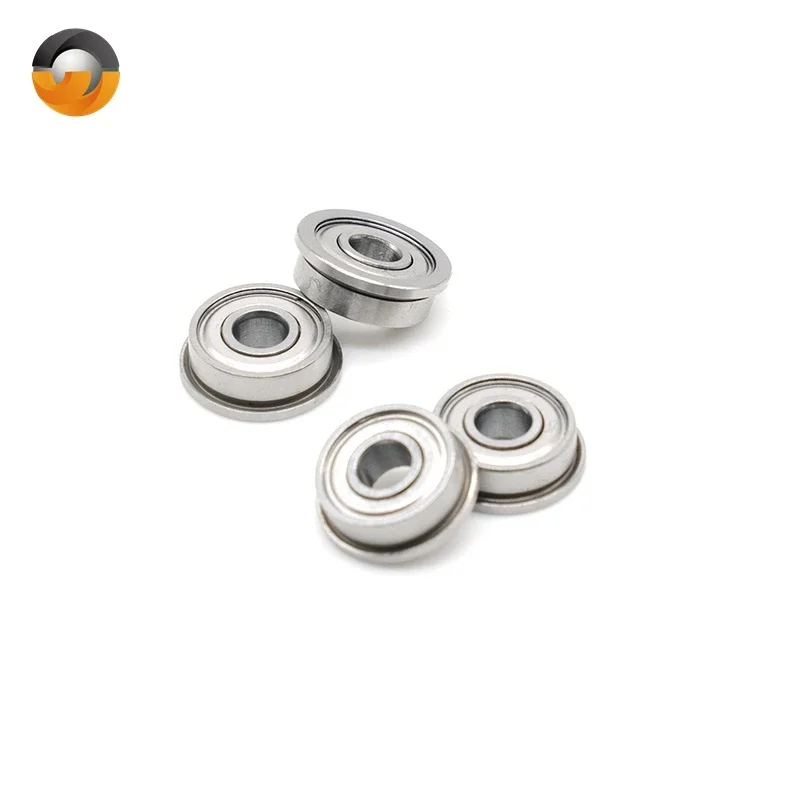 

5Pcs F695ZZ 5x13x4 mm ABEC-7 Metal Shielded Flanged Bearings Flange Ball Bearing