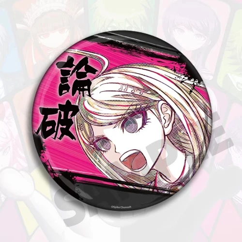 Anime Danganronpa V3: Killing Harmony Akamatsu Kaede Iruma Miu Cosplay Badge Button Brooch Pin Metal Pendnat Medal Cartoon Gift