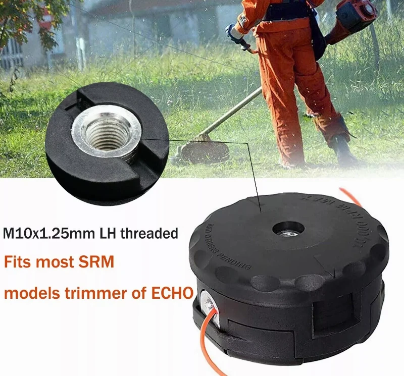 

Головка триммера для Echo SRM-225 SRM-230 Speed Feed 400 Echo Weed Eater SRM-2620 SRM-140 SRM-200 SRM-261 SRM-265 SRM-266 SRM-280