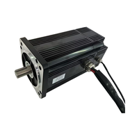 High Power BLDC Brushless DC Motor 130mm 48V 3000W 3000rpm With Brake for Boats Fans