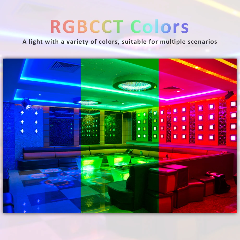 DC24V RGBCCT COB LED Strip 840 LEDs 12mm 5 IN 1 High Indensity Flexible FOB Linear Ribbon IP20 RGBCW Dimmable Decoration Room