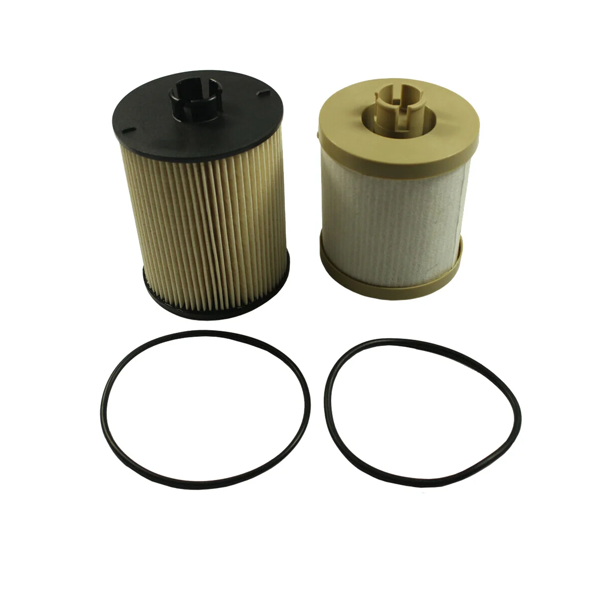 FD4617 Crude Oil Fuel Filter Kit for 2008-2010 Ford F-250 F-350 F-450 Super Duty 6.4L