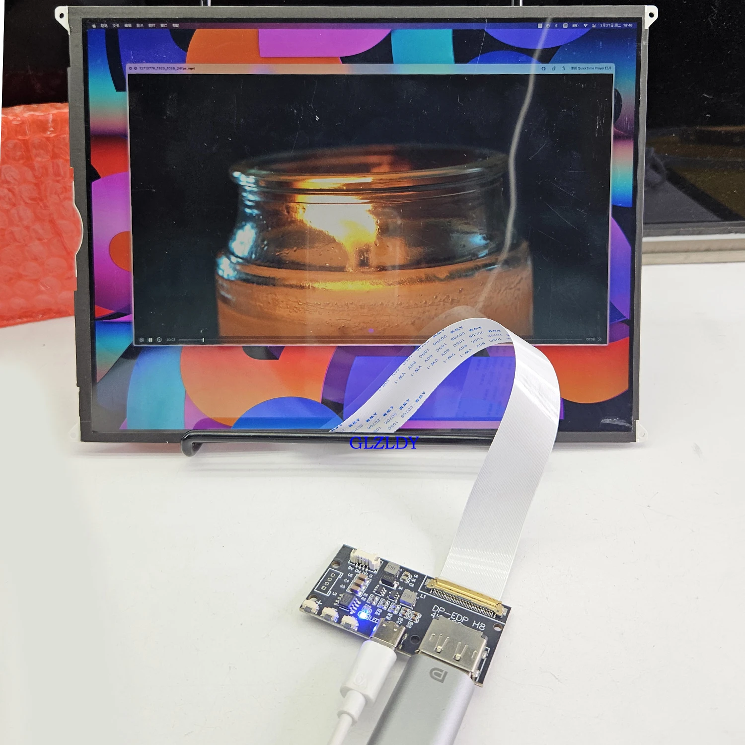 iPad 10.2 LCD Control Motherboard 2019 2020 2021 Retina Screen Driver Board DIY Monitor Adapter Card Display Port Type-c Power - view 6