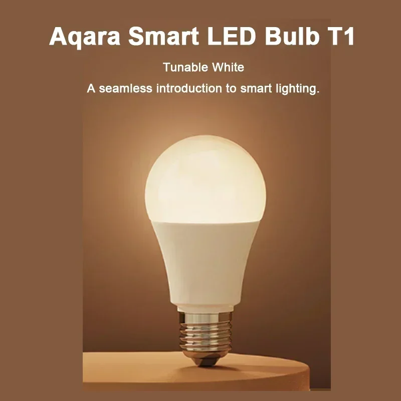 جديد Aqara الذكية LED لمبة T1 زيجبي 3.0 بلوتوث E27 2700K-6500K 220-240 فولت المنزل الذكي ضوء المصباح ل Xiaomi mihome Homekit