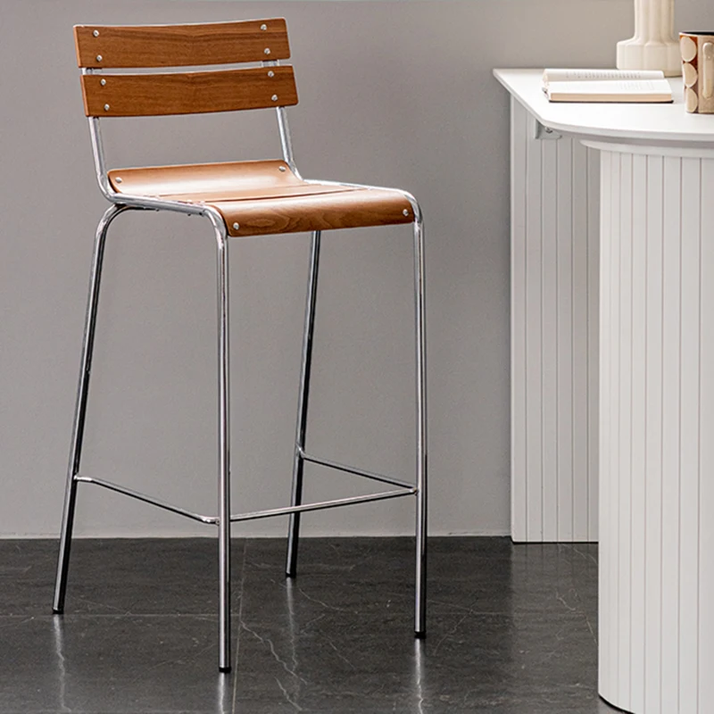 Tabouret de Bar Nordique Réglable pour Salle à Manger, Chaise de Salon de Coiffure en Plein Air, LJX35XP