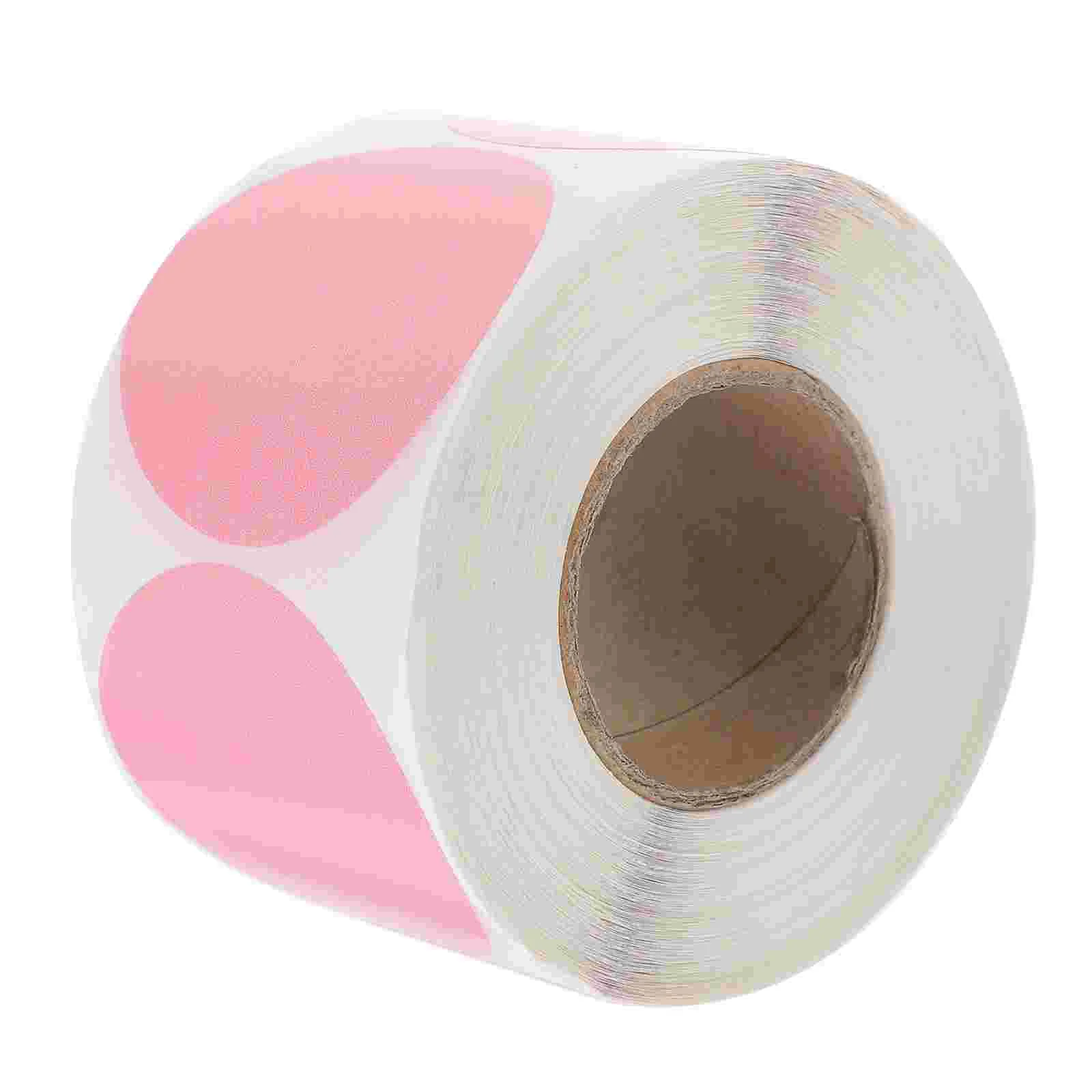 Round Printing Paper Labels Stickers, etiqueta de endereço autoadesiva, impermeável Express