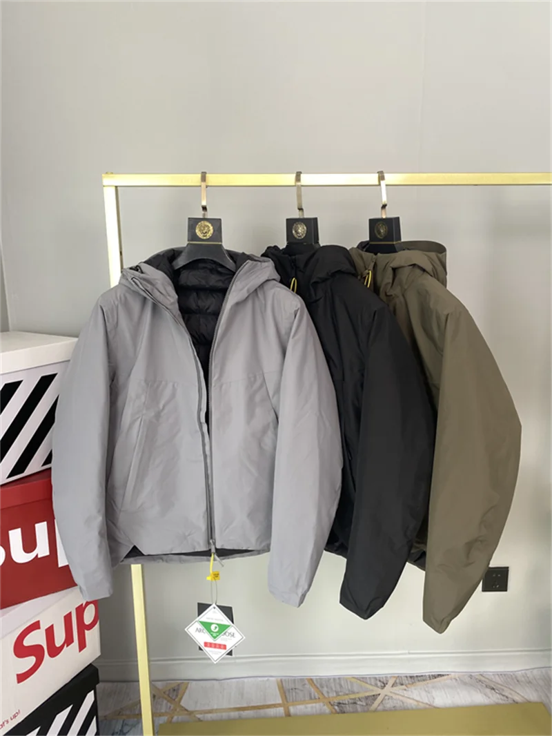 

High-End Busin Series 80 White Du down Outdoor Cotton Jaet Waterproof Men's down Jaet Coat Youth Trendy Regular Fit