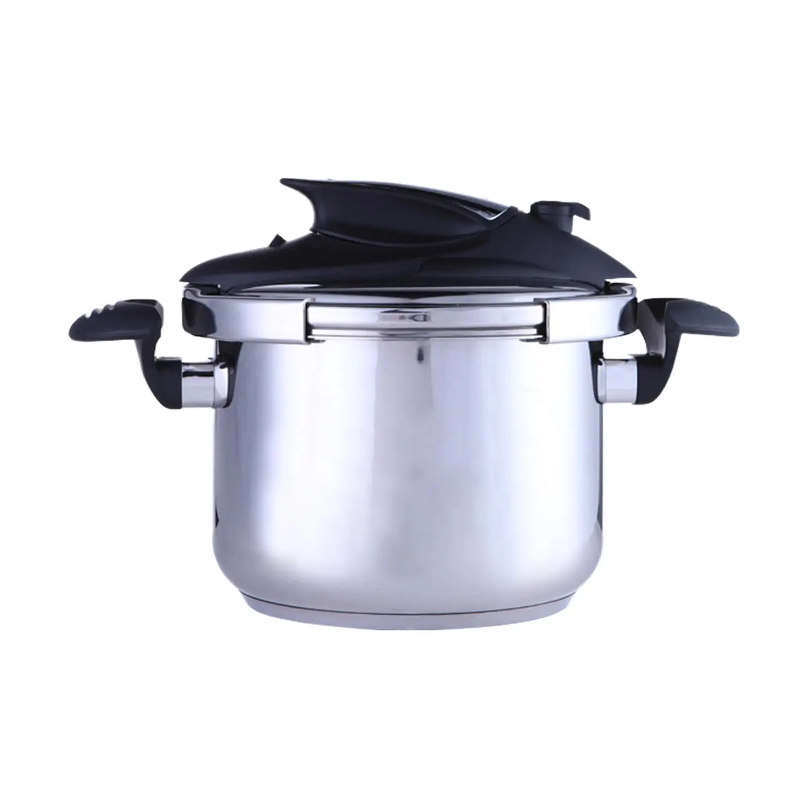 

Stainless Steel Pressure Cooker 6L Portable Thicken Multifunction Cooking Pot Deep Pressure Pan for Household Commercial Outdoor