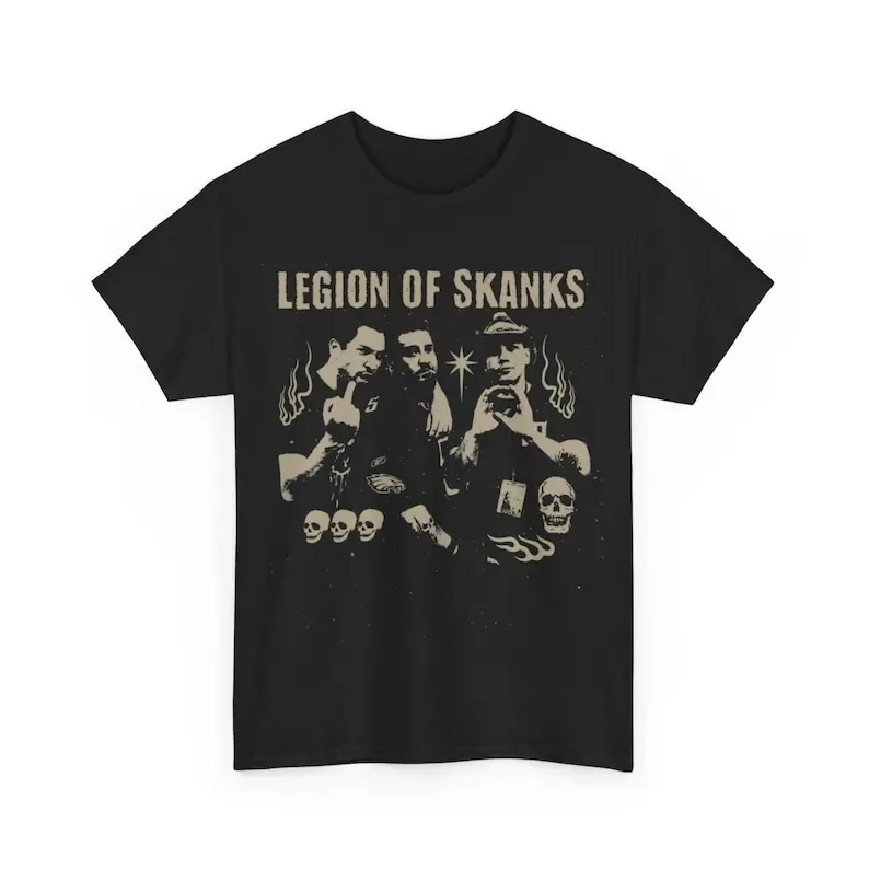 Comedy Podcast Legion of Skanks Black Unisex Graphic Tee - Funny Podcast Fan Shirt