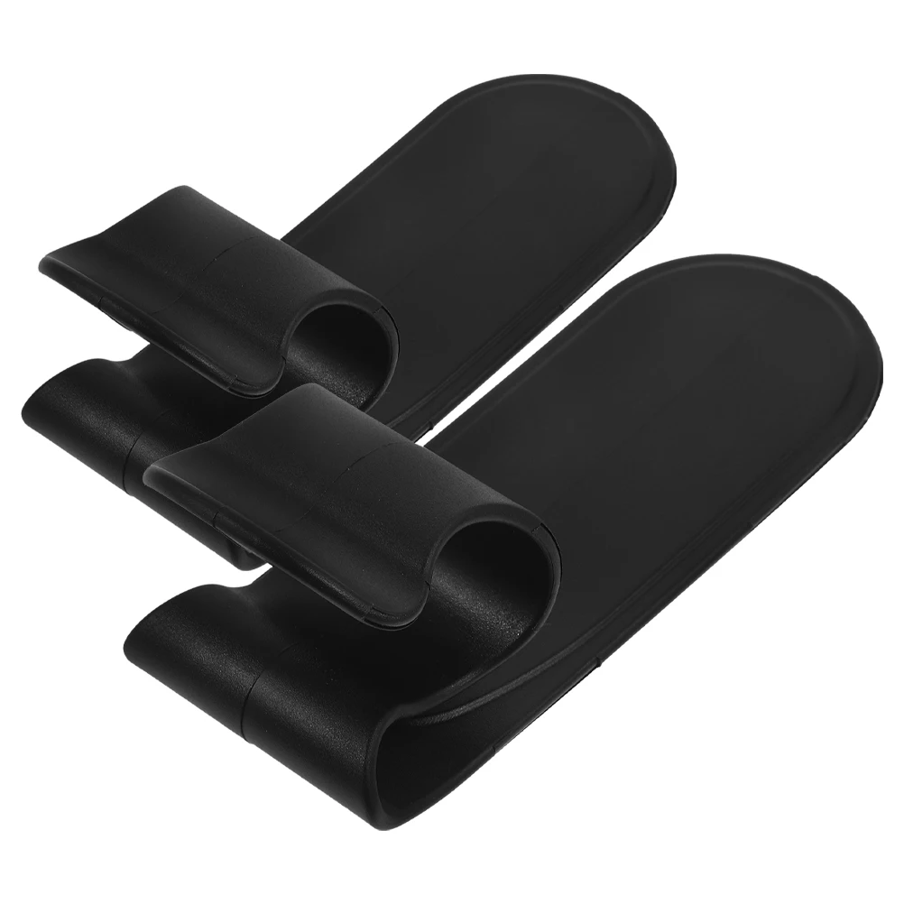 

2pcs Car Trunk Umbrella Holder Multifunctional Universal Plastic Hook Organizer Hanger For Vehicle Door Storage Durable Non Slip