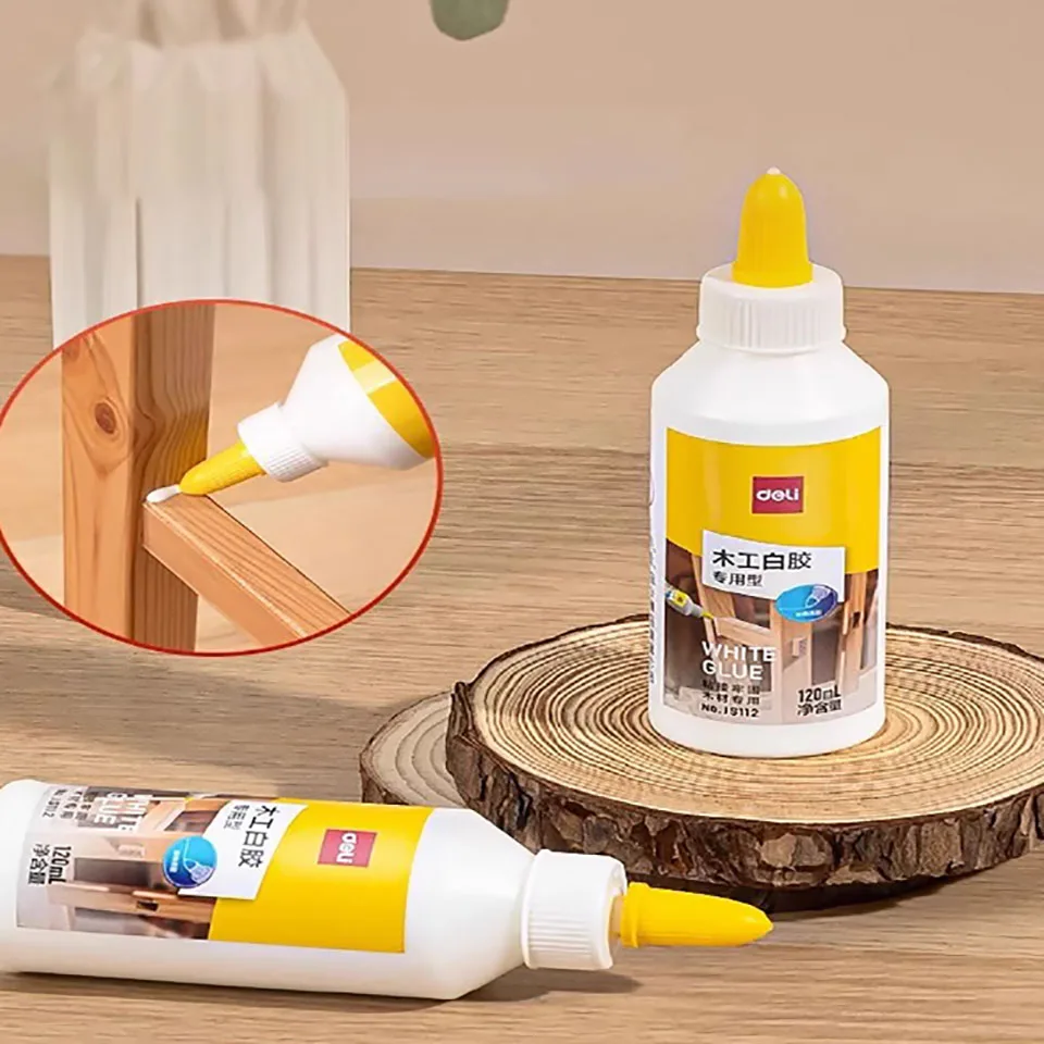 120ML 250ML 500ML Universal Strong Woodworking Repair Adhesive Metal Glass Plastic Quick Drying Squeezing Adhesive White Latex