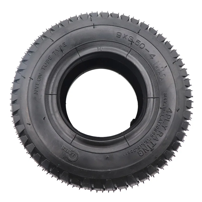 Electric Scooter 9x3.50-4 Tire 9-inch 9*3.50-4 Inner Tube Outer Tire for Electric Tricycle And Beach Car Wear-resistant Tyre