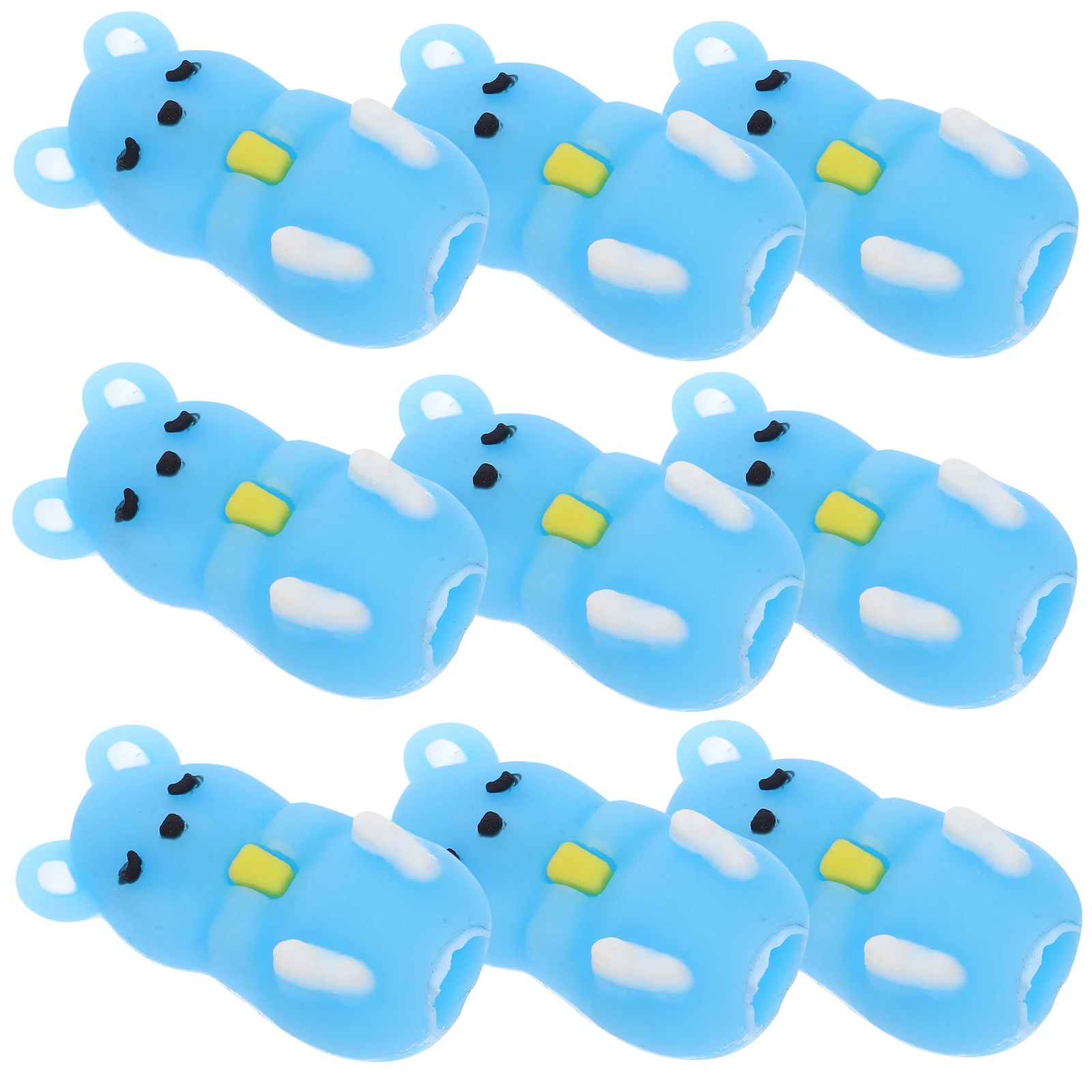 

12 pcs Pen Cap Pencil Accessories Cute Cartoon Sleeve Soft Silicone Gel Extender Colored Pencil Top Covers Tip Guard Holder