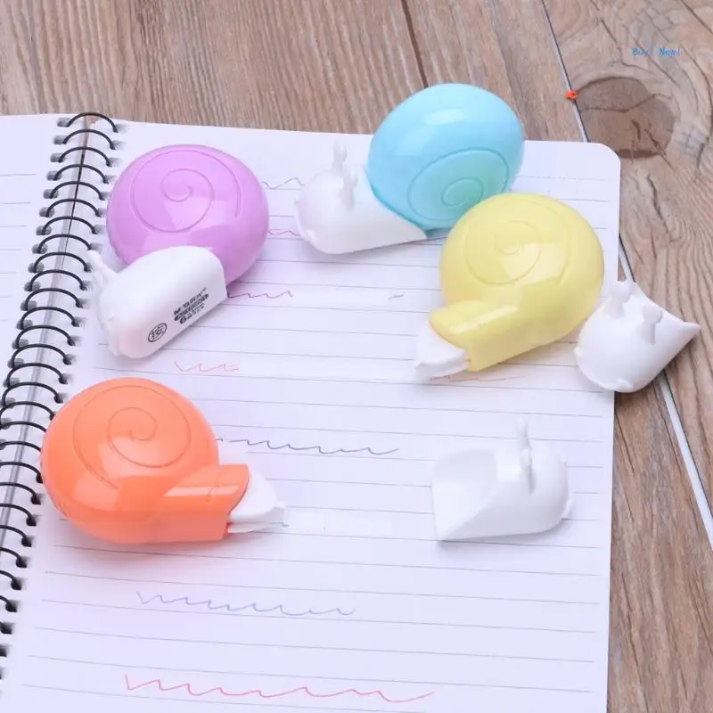 Cute Cartoon Correction Tape Eraser Easy To Use Applicator for Instant Corrections for Office Home Note Taking Marking