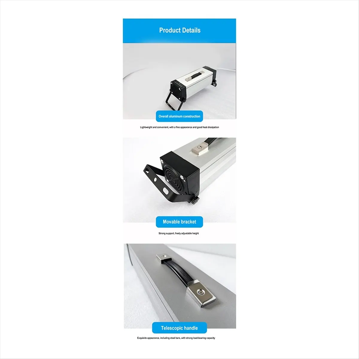HAPPYDAY~ UV Curing Lamp 600W - Efficient for Shadowless Adhesive UV Green Oil Ink Drying Fluorescence Detection & Glass Repair