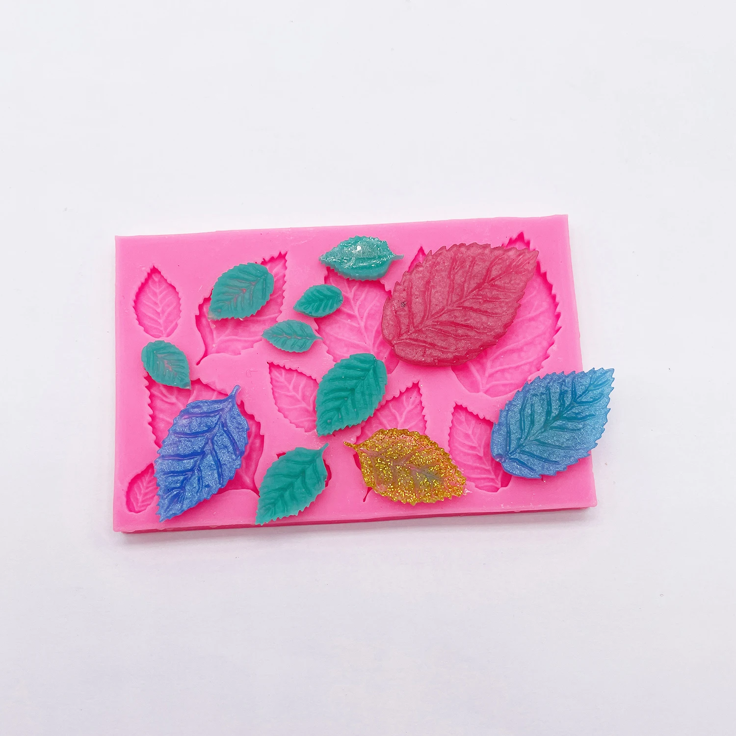 Food Grade Silicone Maple Leaf Turtles Leaf Mold for Chocolate Candy Cake Decorating DIY Baking Safe Tool