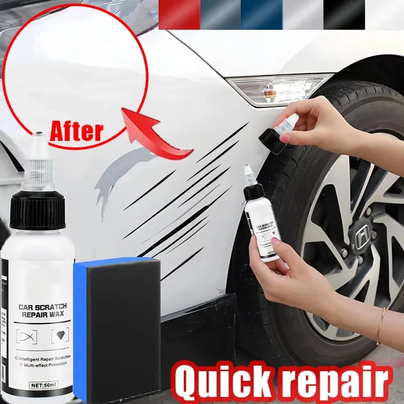 Car Scratch Remove Automobile Refurbishment Broken Scratchs Repair Polishing Paste Sponge Pickup Trucks Body Paint Smooth Care