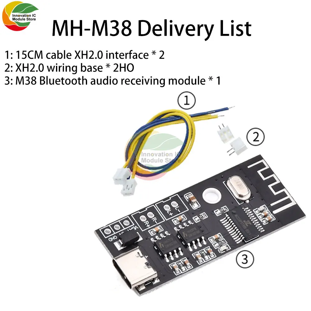 MH-MX38 MH-MX28 MP3 Decoder Board Wireless Bluetooth 4.2/5.0 Audio Module Verlustfreie Stereo DIY Retrofit Lautsprecher HIFI