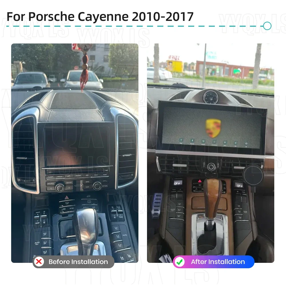 

Автомагнитола 1920*720 QLED с CarPlay, Android 14.0, DSP для Porsche Cayenne 2010-2017, GPS-навигация, 4G, Wi-Fi, мультимедийный проигрыватель